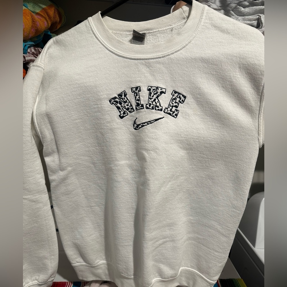 Custom Nike cow print